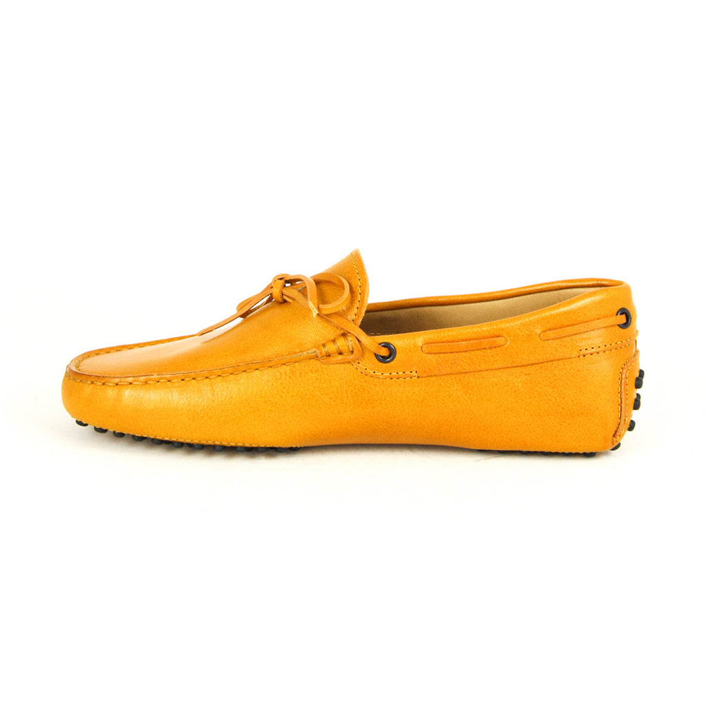 Tod's // Driving Moccasins // Orange