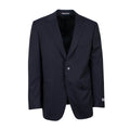 Wool 2 Button Classic Fit Suit  // Black
