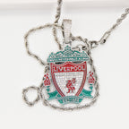 Liverpool Football Club Necklace – LFC Crest Pendant Jewelry Gift for Fans