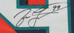 Jason Taylor HOF Signed/Auto Miami Dolphins Custom Football Jersey JSA 166134
