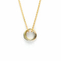 Cartier // 18k Rose Gold + 18k White Gold + 18k Yellow Gold Mini Trinity Link Necklace // 14.96"-16.14" // Store Display