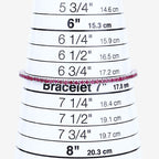 3.35 Carat Genuine Ruby .925 Sterling Silver Bracelet