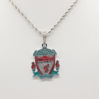 Liverpool Football Club Necklace – LFC Crest Pendant Jewelry Gift for Fans