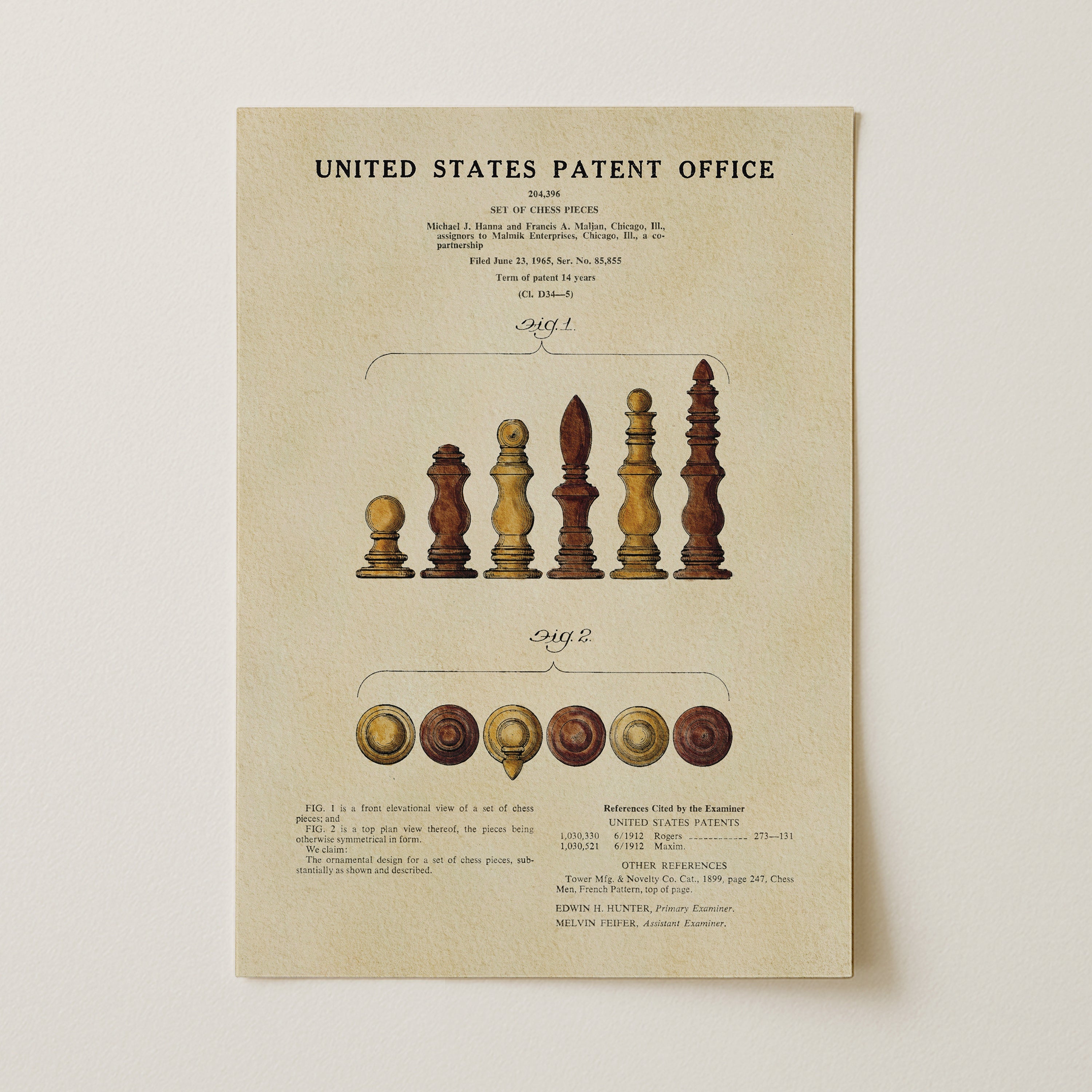 Chess Pieces (1966)