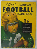1952 Official Collegiate Football Record Book with John Lattner on Cover 144932