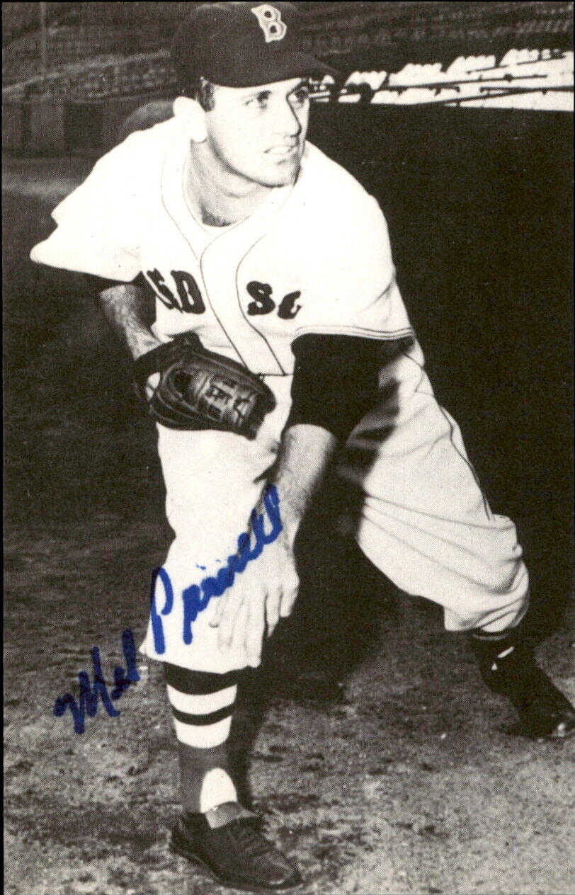 Mel Parnell Red Sox d. 2012 Signed/Autographed 3x5  Photo 178699