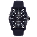 Miykon Men's Analog Waterproof Dive Watch with Silicone Band
