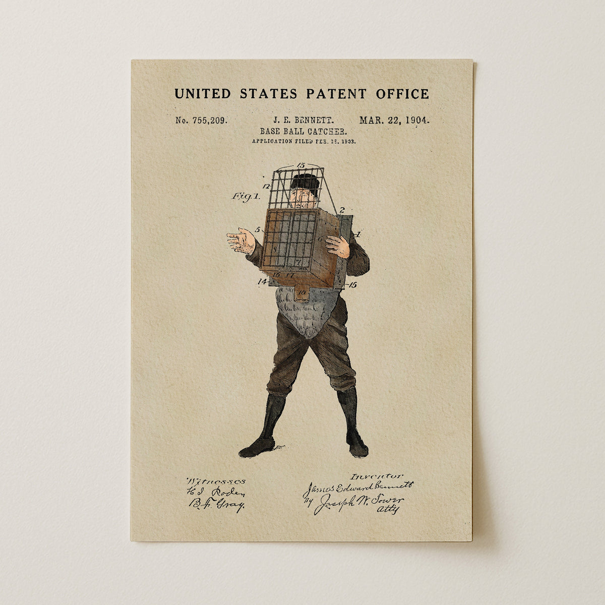 Catcher's Gear (1904)