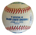 Pedro Martinez HOF Autographed/Inscribed OML Baseball Boston Red Sox JSA 180376