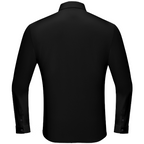 Dazzling Dapper Button-Up Shirt BLACK/BLACK