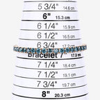 12.95 Carat Genuine Blue Diamond 14K Yellow Gold Bracelet