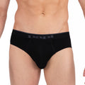 3 Pack Stretch Brief // Black