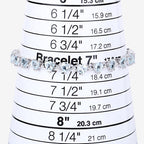 7.71 Carat Genuine Aquamarine and White Diamond .925 Sterling Silver Bracelet