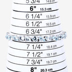 16.20 Carat Genuine Aquamarine .925 Sterling Silver Bracelet