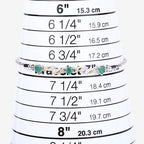 0.79 Carat Genuine Emerald and White Sapphire .925 Sterling Silver Bracelet