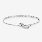 0.88 Carat Genuine Multi Sapphire .925 Sterling Silver Bracelet