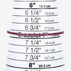 4.44 Carat Genuine Ruby .925 Sterling Silver Bracelet