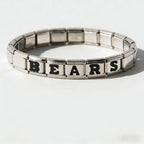 Chicago Bears Italian Charm Bracelet – Perfect Valentine’s Day, Holiday & Any Occasion Gift for Fans