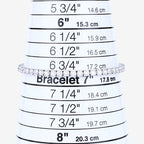 7.00 Carat Lab Grown Diamond 14K White Gold Bracelet