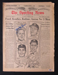 Whitey Ford HOF Signed October 12, 1963 The Sporting News Newspaper PSA/DNA 184621