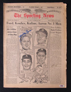 Whitey Ford HOF Signed October 12, 1963 The Sporting News Newspaper PSA/DNA 184621