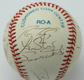 1991 California Angels Team Signed/Auto OAL Baseball 14 Signatures 163023