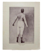 Charlie Mitchell Boxer 1895 Boxing Gladiators 11x15 Supplement Poster