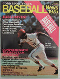 1975 Baseball News Magazine with Lou Brock, St. Louis Cardinals on Cover 164507