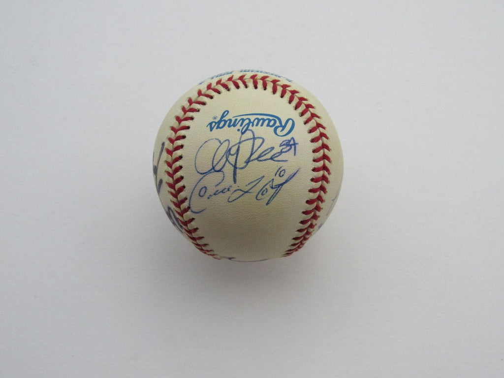Cleveland Indians Team Autographed by 8 Players OAL Baseball 180625