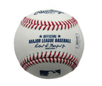 Denny McLain Autographed/Inscribed Multi Stat OML Baseball   Tigers JSA 177783