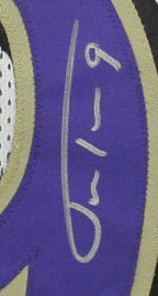 Justin Tucker Signed/Autographed Ravens White Custom Jersey Beckett 164217