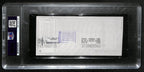 Johnny Unitas HOF Signed/Auto 2001 Bank Check Colts PSA/DNA MINT 9 192615