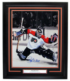 Ron Hextall Philadelphia Flyers Autographed/Signed 16x20 Photo Framed JSA 134128