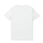 Hawaiian Tee For Men Coffee Cat in MT. FUJI Tee Crew Neck 100% Cotton - WHITE