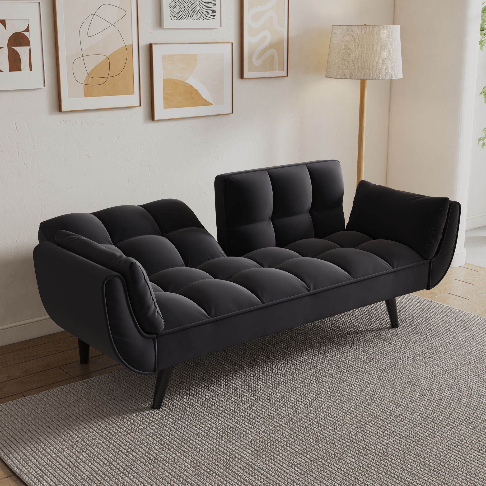 Sofa Soft Two Armrests Throw Pillow Pillow Comfortable Fit