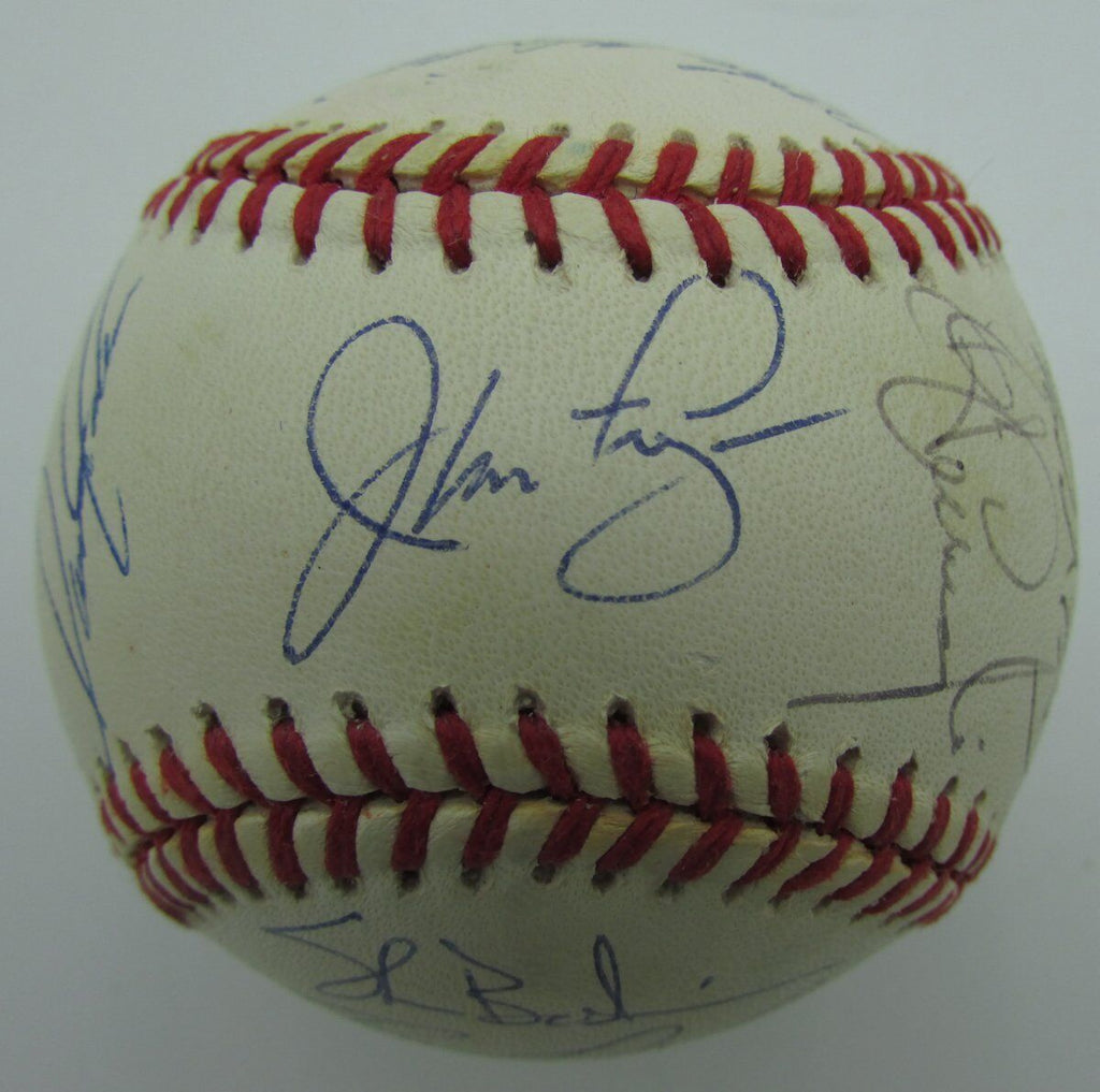1994 Phillies Team Signed by 26 ONL Baseball Fregosi Daulton 149234