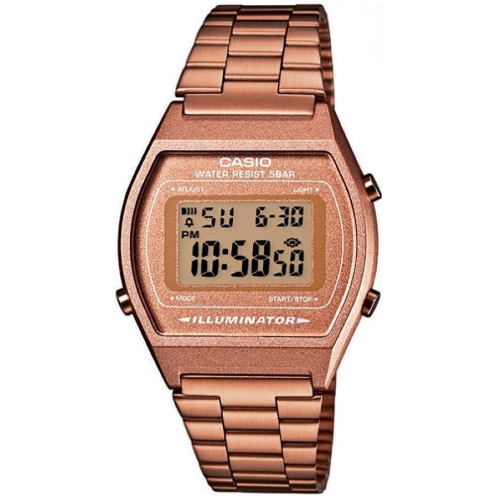 Casio Women's Ana-Digi Black Dial Watch - B640WC-5ADF