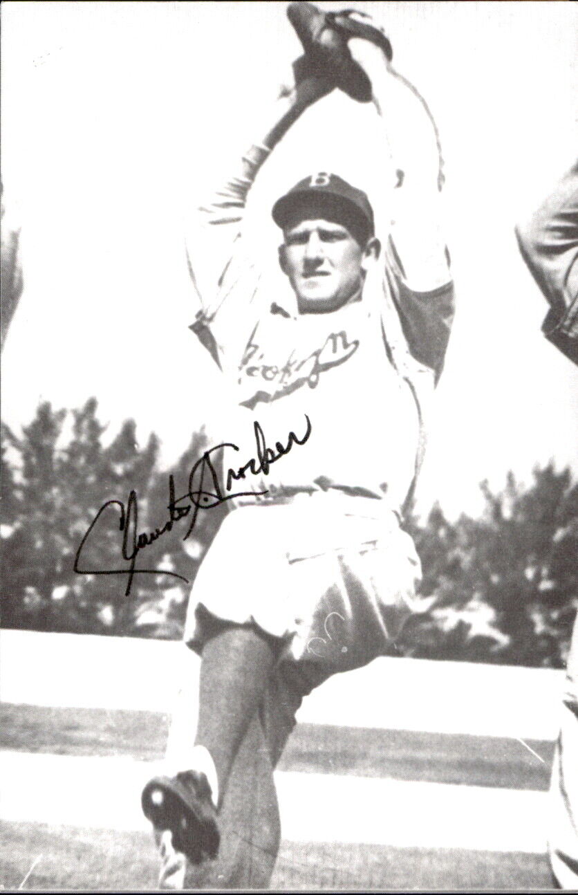 Claude Crocker Dodgers d. 2002 Signed/Autographed 3x5  Photo 178156