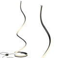 Allure // LED Spiral Decor Floor Lamp