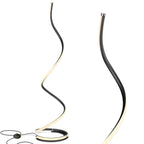 Allure // LED Spiral Decor Floor Lamp