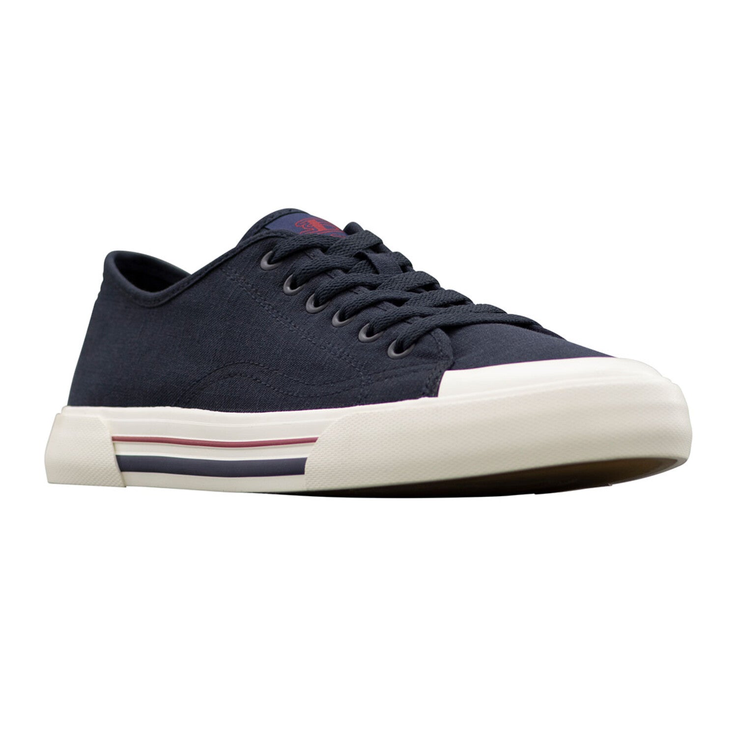 Belfast Sneakers // Navy + Whisper White + Mod Red