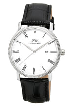 Porsamo Bleu Men's Veritas 1 Genuine Leather Band Watch 1361AVEL