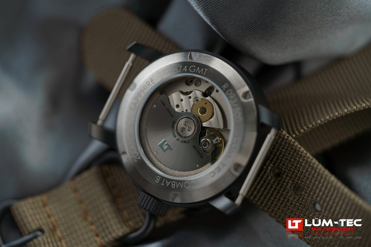 39mm Combat B74 GMT