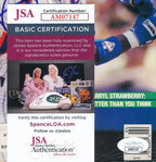 Darryl Strawberry Autographed April 1987 SPORT Magazine Mets JSA 181946