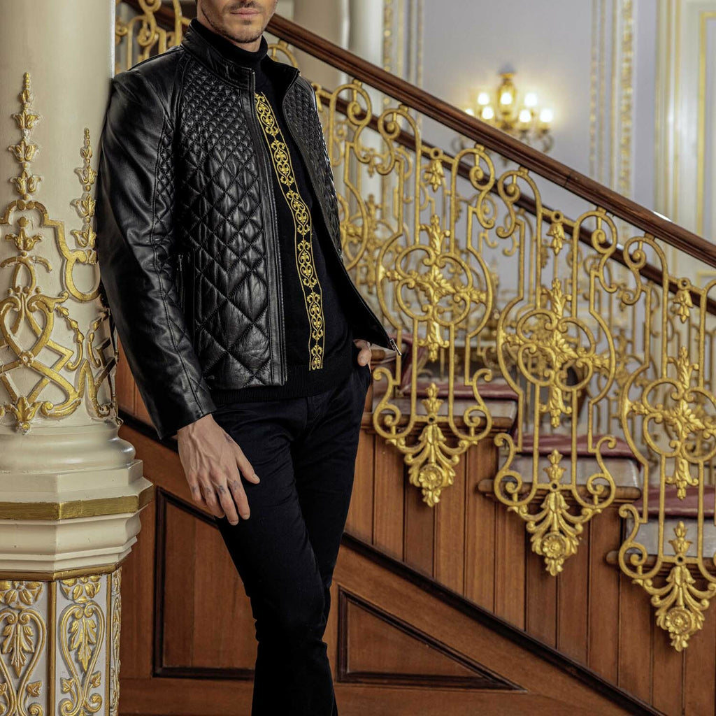 Quilted Jacket // Black