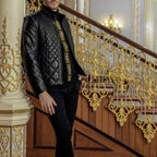 Quilted Jacket // Black