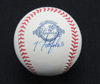 Nick Johnson Signed/Auto Yankees 100th OML Baseball PSA/DNA 187000