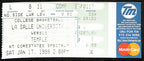 January 17, 1998  LaSalle vs Temple College Basketball Ticket Stub 190208