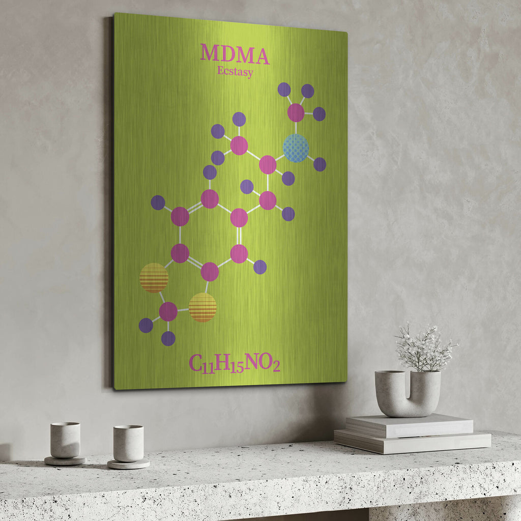 MDMA Molecule 2 by Luxe Metal