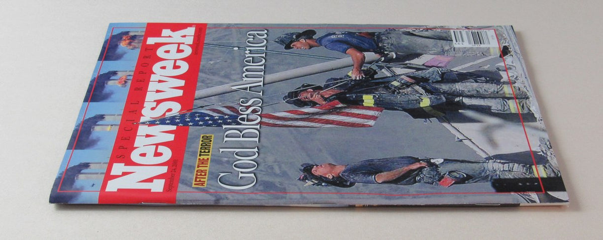 September 24, 2001 Newsweek Magazine Newstand NO LABEL 9/11 189958
